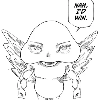 Стикер Hah, I'd win (@btcc111) - 11