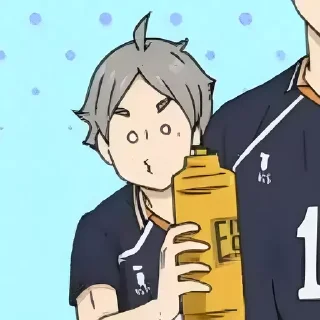 Sticker ’  haikyuu fun ๓ @evaniwu   ♡     ˒ - 0