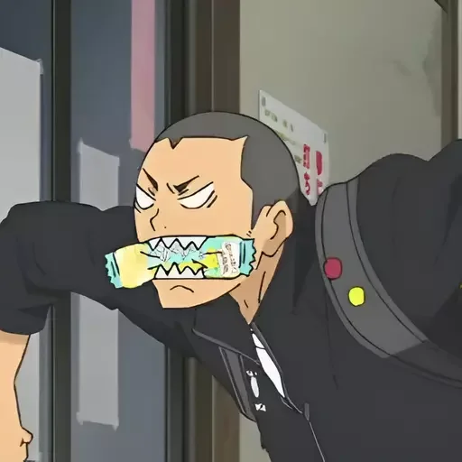 Sticker haikyuuewu - 1