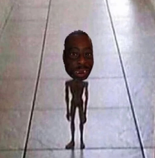 human face ground floor