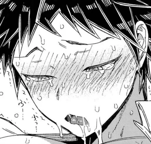 Sticker дрочу на Хаджиме. - 0