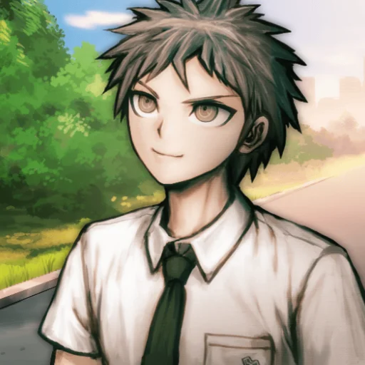 anime cartoon human face