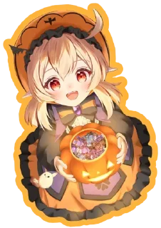 Стикер 🎃 HALLOWEEN 🎃 2023 @Anak_kucing_stiker - 4