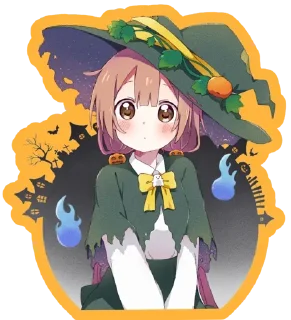 Стикер 🎃 HALLOWEEN 🎃 2023 @Anak_kucing_stiker - 10