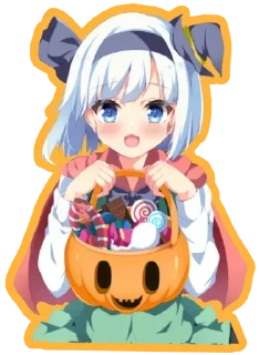 Стикер 🎃 HALLOWEEN 🎃 2023 @Anak_kucing_stiker - 7