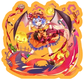 Стикер 🎃 HALLOWEEN 🎃 2023 @Anak_kucing_stiker - 6