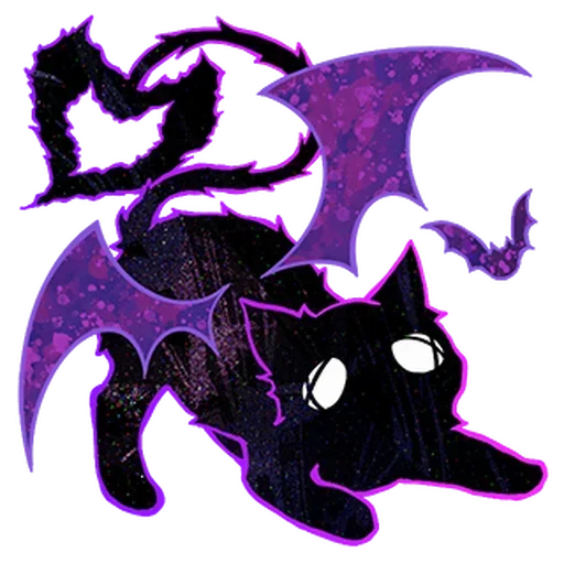 Sticker halloween_space_cat - 1