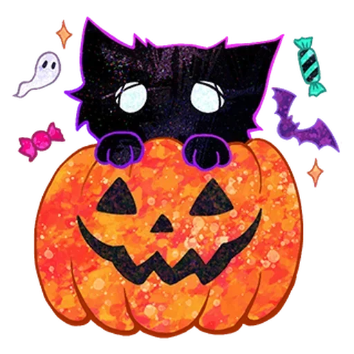 Halloween Space Cat 🎃 - 