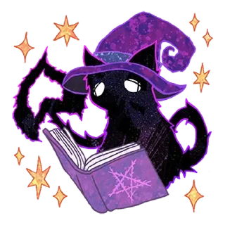 Sticker Halloween Space Cat 🎃 - 2