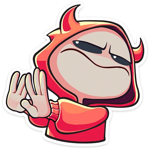 Sticker halohorns_vk - 1