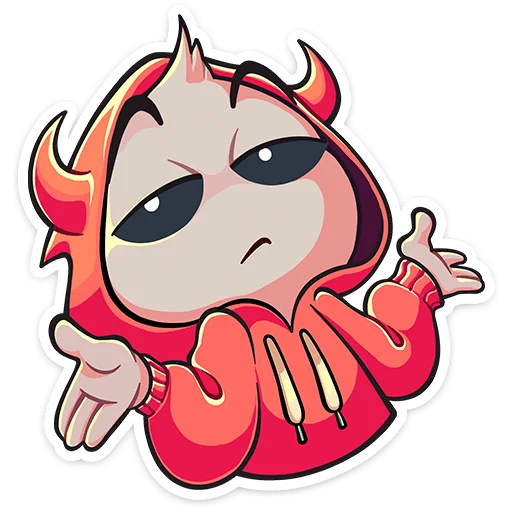 Sticker halohorns_vk - 1