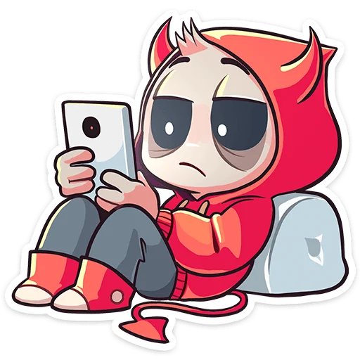 Sticker halohorns_vk - 1