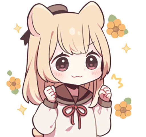 Стикер humstar-girl by sazi@LINE - 11