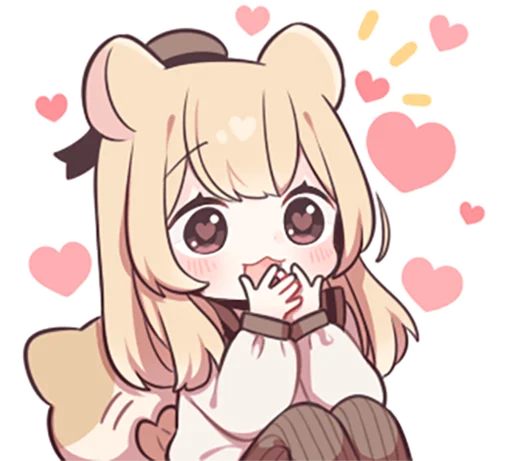 Стикер humstar-girl by sazi@LINE - 10