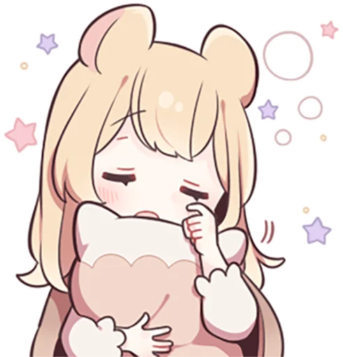 Стикер humstar-girl by sazi@LINE - 7