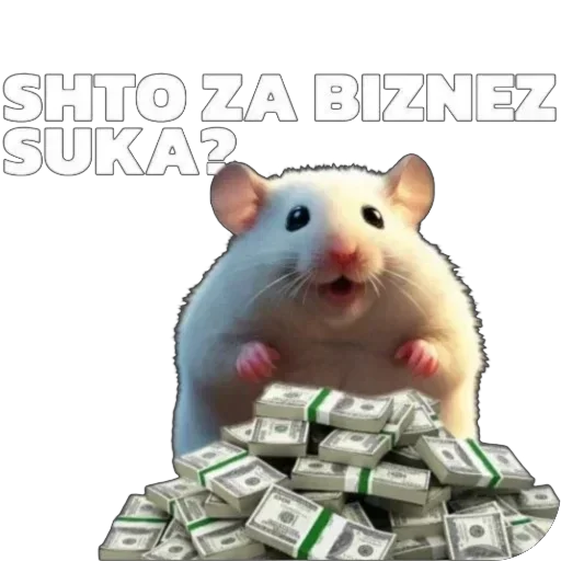 Sticker hamsterhomyaki - 1