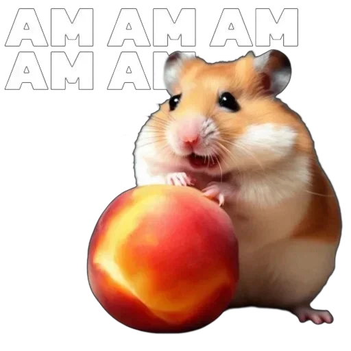 Стикер hamsterhomyaki - 1