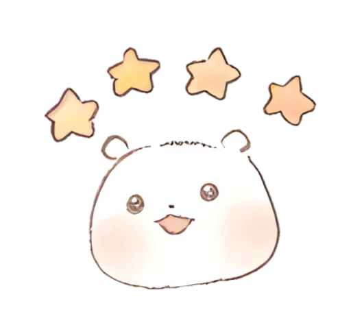 Sticker hamsterhugswcots - 1