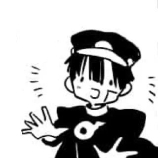 Sticker Ханако @tbhkstickers - 9