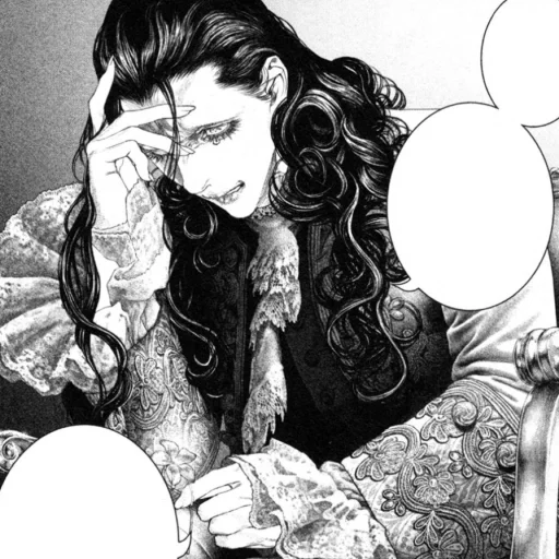 black and white human face sketch