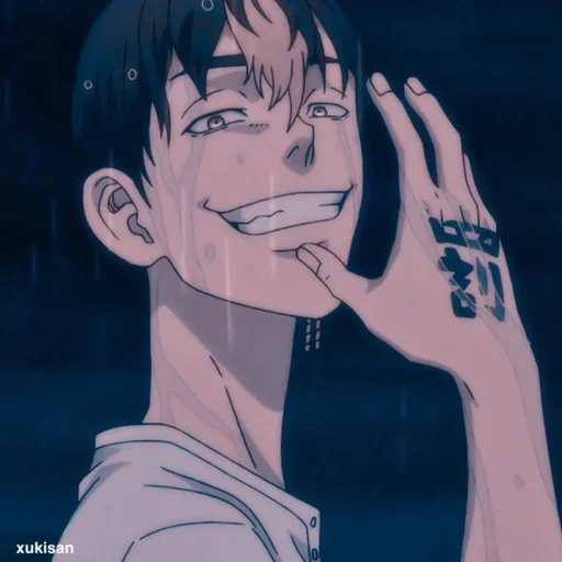 аниме мультфильм человеческое лицо