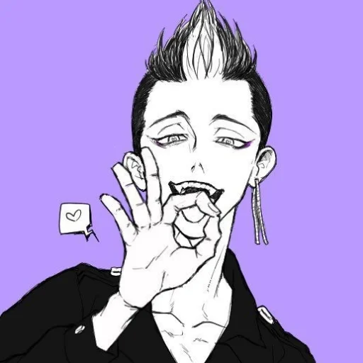 human face drawing illustration