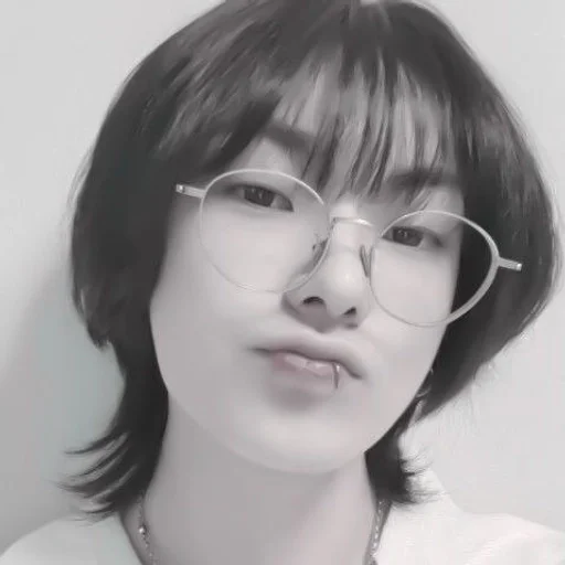 human face person bangs