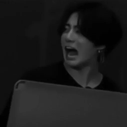 human face laptop person