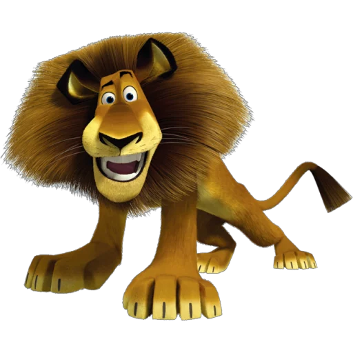 cartoon animal figure smile