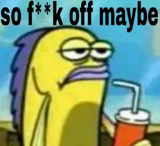 Стикер Fish @stickersb2b - 11