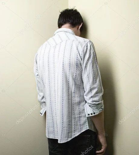 clothing person wall