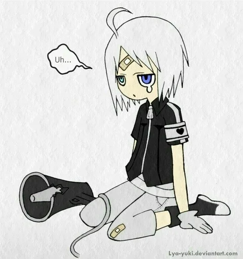 sketch illustration anime