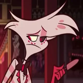 Стикер Hazbin hotel - Angel Dust - 8