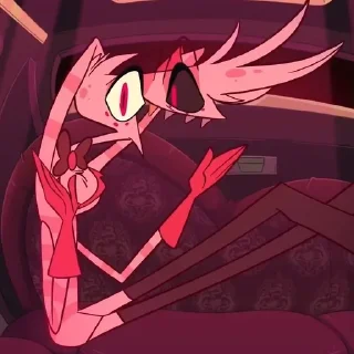 Стикер Hazbin hotel - Angel Dust - 11