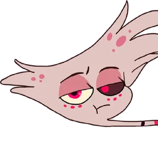 Стикер Hazbin hotel - Angel Dust - 0