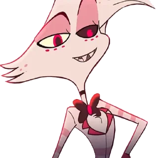 Стикер Hazbin hotel - Angel Dust - 2