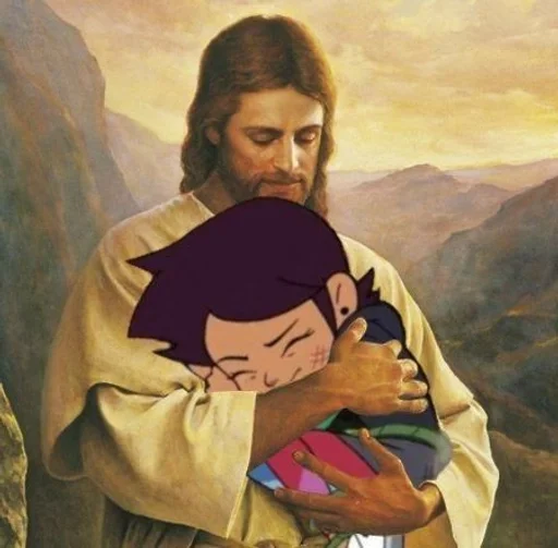 painting human face clothing