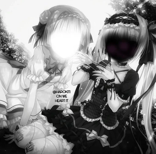 аниме одежда человеческое лицо