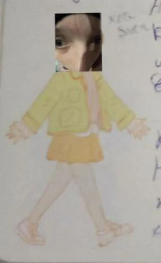 детское искусство эскиз