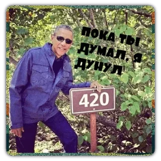 Sticker Мемы - @rasta_memes420 - 2