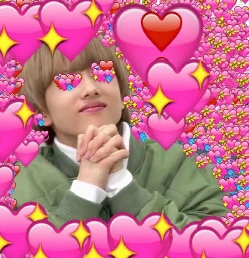 human face cartoon pink