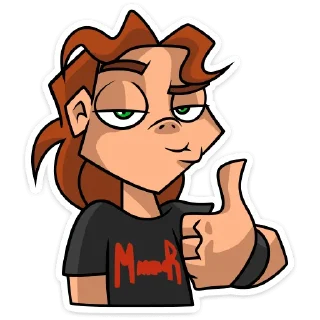 Sticker Хэви от @TgSticker - 8