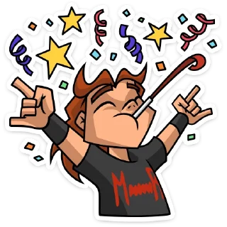 Sticker Хэви от @TgSticker - 5