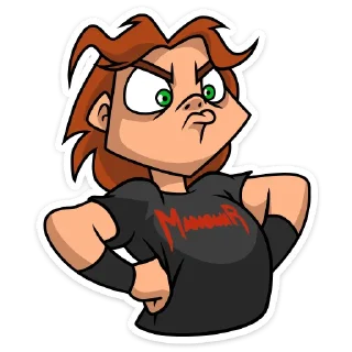 Sticker Хэви от @TgSticker - 6