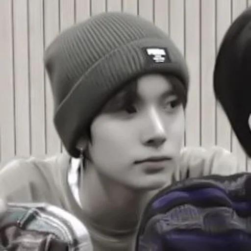 person human face headgear