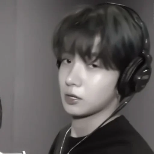 headphones human face person