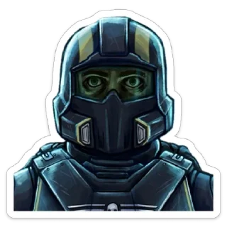 Sticker HELLDIVING - 7