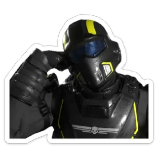 Sticker HELLDIVING - 4