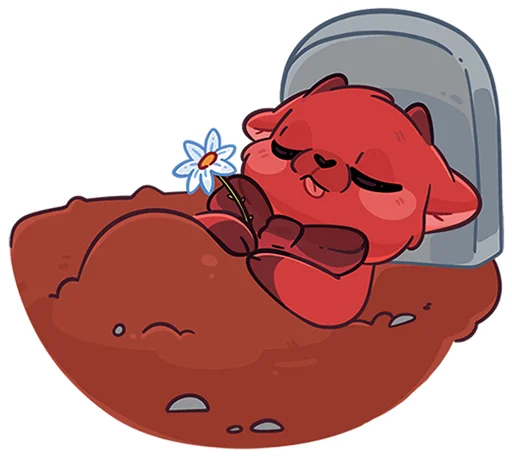 Стикер hellgoatbeztexta - 1