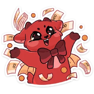 Sticker @TgSticker Адский Козлёныш без текста - 6